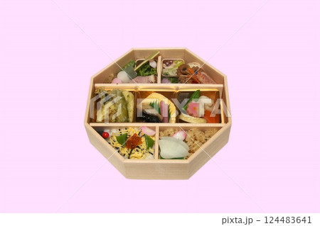 お花見弁当　　花見　　弁当　　　　 124483641