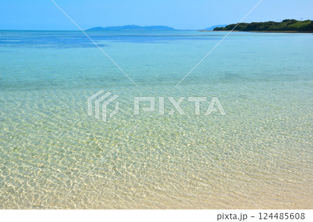 沖縄　竹富島　コンドイ浜 124485608