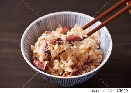 ホタルイカご飯 ホタルイカご飯 124485690