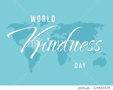 World Kindness Day Flat Poster Design World Kindness Day Flat Poster Design 124485976