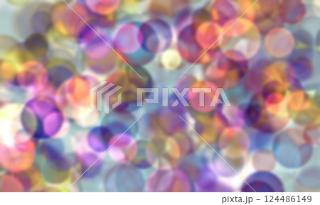 colorful bokeh , frosted glass texture  festive  background design 124486149