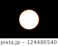 Partial solar eclipse. Eclipse seen from Spain, visible thanks to the country's clear skies. Eclipse of 2025. 124486540