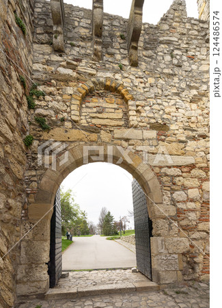 The ancient fortress in Belgrade, Serbia 124486574