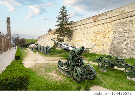 The ancient fortress in Belgrade, Serbia 124486578