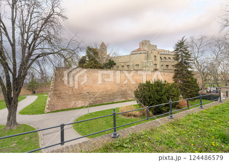 The ancient fortress in Belgrade, Serbia 124486579