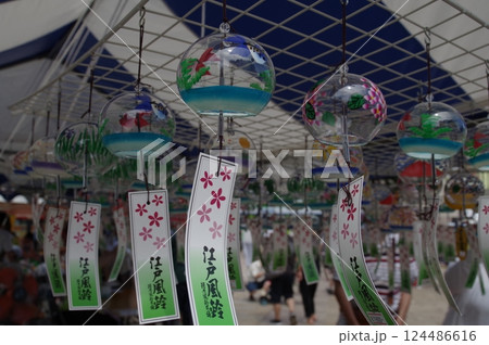 大和の夏の風物詩江戸風鈴2 大和の夏の風物詩江戸風鈴2 124486616