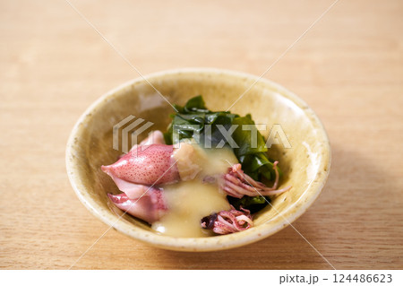 ホタルイカの酢味噌和え 124486623