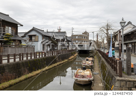 佐原の風景 千葉県香取市 佐原の風景 千葉県香取市 124487450