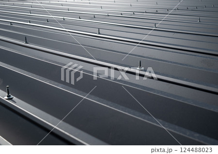 金属折板の屋根葺き替え工事 金属折板の屋根葺き替え工事 124488023