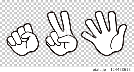 Rock Paper Scissors Set Rock Paper Scissors Set 124488618