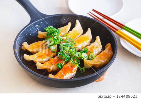 甘酢あんかけ餃子 124488623