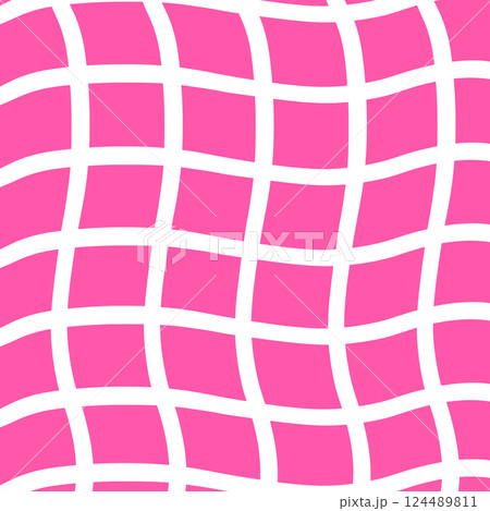 seamless pattern with hand drawn lines 124489811