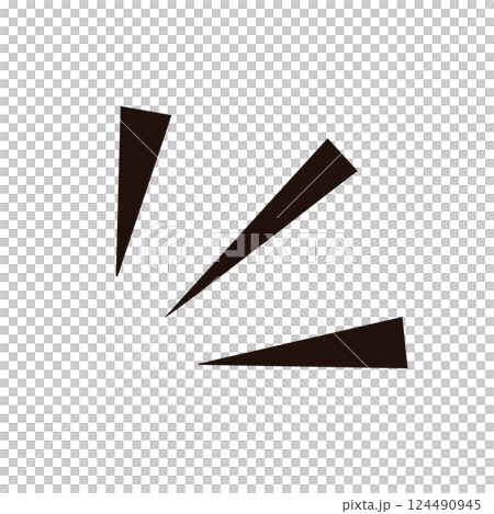 Icons that represent awareness, discovery, attention, and emphasis 124490945