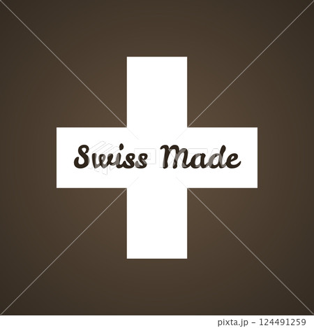 Made in Switzerland - Swiss cross Made in Switzerland - Swiss cross 124491259