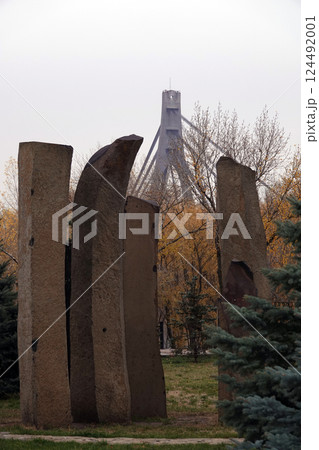 Stone Garden in Kiev Park 124492001