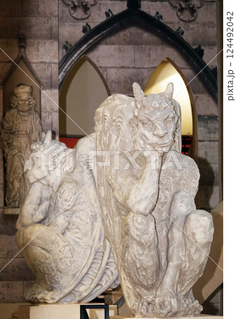 Statue Chimera in the store "Dream Town" in the city of Kiev 124492042
