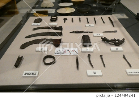 志波城古代公園跡遺跡から出て来た鉄製品 志波城古代公園跡遺跡から出て来た鉄製品 124494241