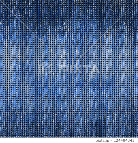 スパンコール青_正方形 スパンコール青_正方形 124494343