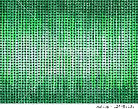 スパンコール緑_横 124495135