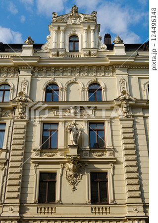 Elegant Historic Building in Eclectic Style, Riga, Latvia Elegant Historic Building in Eclectic Style, Riga, Latvia 124496148