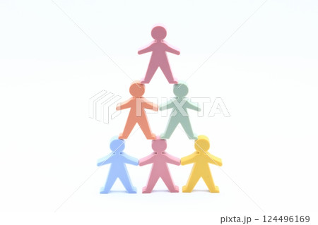 ビジネス・ピラミッドのイメージ 124496169