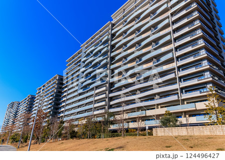 東京 中央区 晴海ふ頭に建ち並ぶ 晴海フラッグ(HARUMI FLAG) 東京 中央区 晴海ふ頭に建ち並ぶ 晴海フラッグ(HARUMI FLAG) 124496427