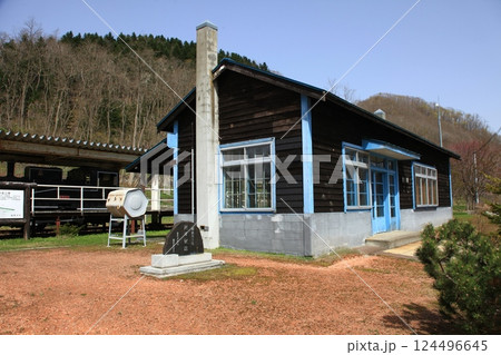 旧万字線_朝日駅の風景 旧万字線_朝日駅の風景 124496645