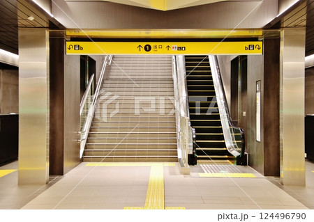 夢洲駅（大阪万博会場最寄駅・大阪市）Yumeshima Station 124496790