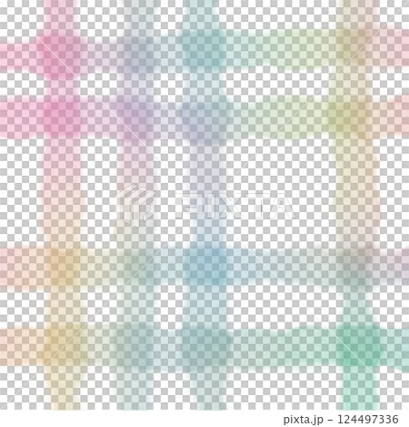 Rainbow Plaid Gingham Check Hand Drawn Background Pattern Overlay Rainbow Plaid Gingham Check Hand Drawn Background Pattern Overlay 124497336