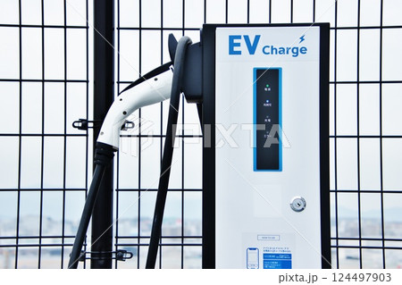 電気自動車・急速充電器(福岡) 電気自動車・急速充電器(福岡) 124497903