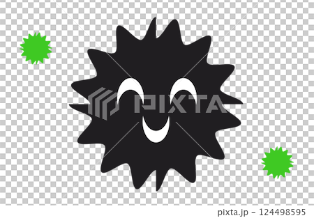 Virus illustration Virus illustration 124498595