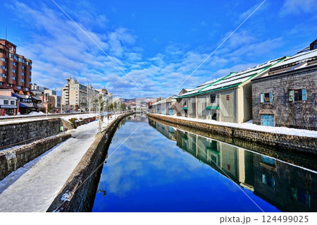 小樽運河の風景 124499025