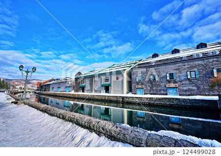 小樽運河の風景 124499028