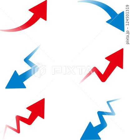 矢印 アイコン 飾り あしらい ピクトグラム ビジネス イラスト素材セット 矢印 アイコン 飾り あしらい ピクトグラム ビジネス イラスト素材セット 124501319