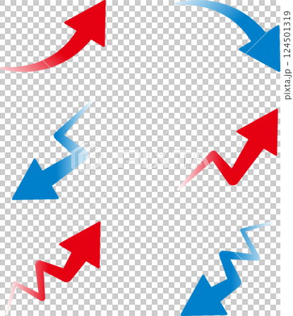 矢印 アイコン 飾り あしらい ピクトグラム ビジネス イラスト素材セット 矢印 アイコン 飾り あしらい ピクトグラム ビジネス イラスト素材セット 124501319