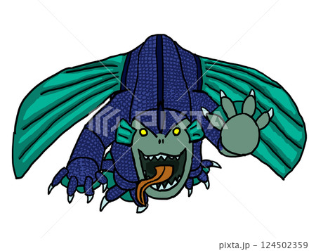 青いドラゴン 青いドラゴン 124502359