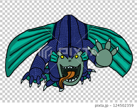 青いドラゴン 青いドラゴン 124502359