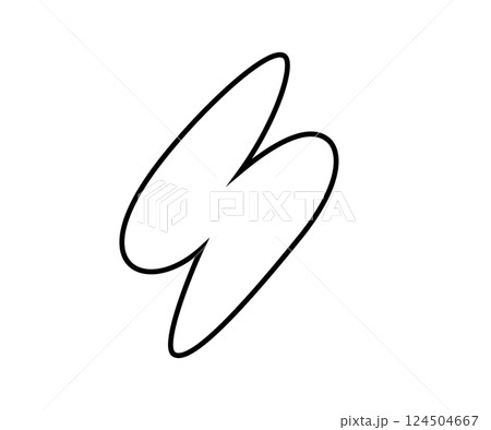 Cute doodle crown line shape. Journal bullet sticker. Diary planner frame. Hand drawn organic blob. Doodle crown speech bubble. Girly notepad. Vector illustration isolated on white background Cute doodle crown line shape. Journal bullet sticker. Diary planner frame. Hand drawn organic blob. Doodle crown speech bubble. Girly notepad. Vector illustration isolated on white background 124504667