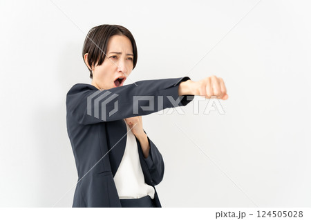 女性 ビジネス カンフー 女性 ビジネス カンフー 124505028