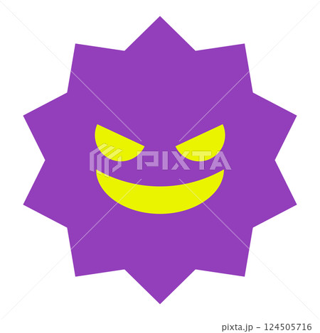 ウイルスのイラスト 124505716