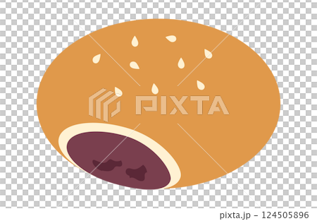 豆沙包子的插圖 124505896