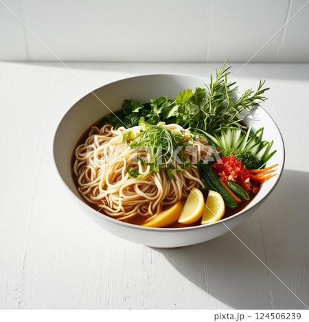 エスニック風味のラーメン エスニック風味のラーメン 124506239