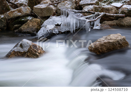 Creek, Eifel, North Rhine Westfalia, Germany 124508710