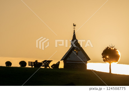 Small chapel close to Lommersdorf, Rhineland Palatinate, Germany Small chapel close to Lommersdorf, Rhineland Palatinate, Germany 124508775