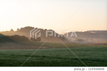 Eifel landscape, Rhineland-Palatinate, Germany 124508809