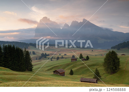 South Titol, Dolomite Alps, Italy, Europe 124508888