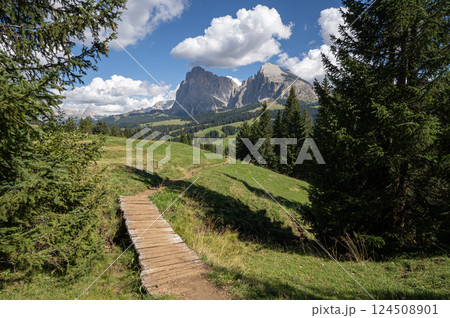 South Titol, Dolomite Alps, Italy, Europe South Titol, Dolomite Alps, Italy, Europe 124508901
