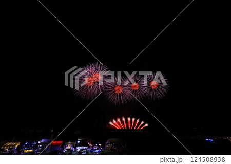 秋田県　大曲花火大会 124508938