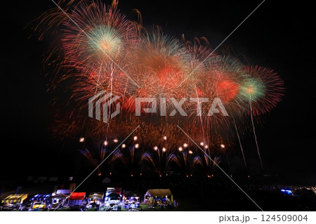 秋田県 大曲花火大会 秋田県 大曲花火大会 124509004