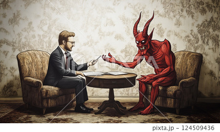 悪魔と契約する1人のビジネスマン 悪魔と契約する1人のビジネスマン 124509436